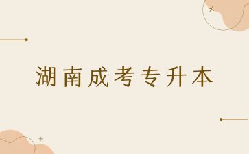 2024年湖南成考專升本報(bào)名專業(yè)不對(duì)口可以嗎